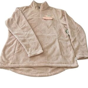 Magellan Outdoors Blush Textured Pullover Jacket L